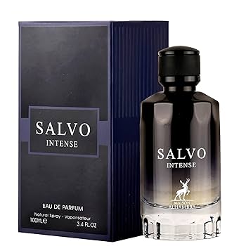 🖤 Salvo Intense – Maison Alhambra (100 ml EDP) · Perfume Árabe Masculino Estilo Dior Sauvage Elixir