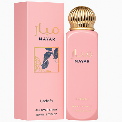 🌸 Spray Corporal Perfumado Lattafa Mayar 150 ml – Frutal Floral Limpio y Adictivo