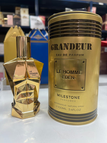 Le Homme Eden – Grandeur (100 ml) · Eau de Parfum Masculino Estilo Le Male Elixir