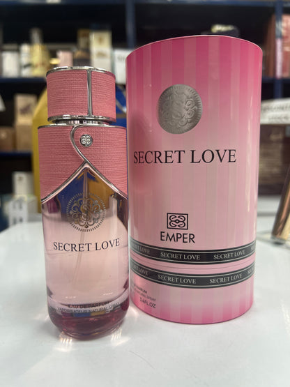 💗Secret Love – Emper (100 ml EDP) · Perfume Árabe Femenino Floral Dulce con Toques de Vainilla y Almizcle