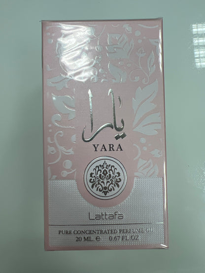 🌺 Aceite de Perfume Lattafa Yara 20 ml – Dulzura Cremosa Tropical