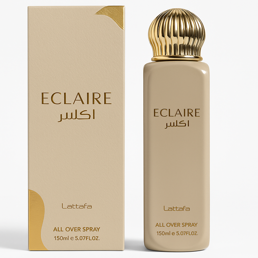 🍮 Spray Corporal Perfumado Lattafa Eclaire 150 ml – Vainilla Cremosa Gourmand