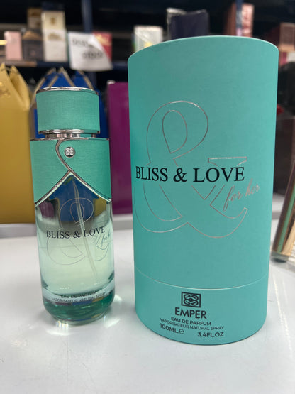 Bliss Love Emper – Eau de Parfum Floral Femenino con Peonía, Lily‑of‑the‑Valley y Stepharantis (100 ml)