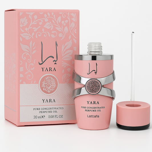 🌺 Aceite de Perfume Lattafa Yara 20 ml – Dulzura Cremosa Tropical