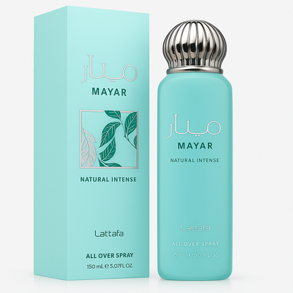 🌸 Spray Corporal Perfumado Lattafa Mayar Natural Intense 150 ml – Frutal Floral Limpio y Duradero