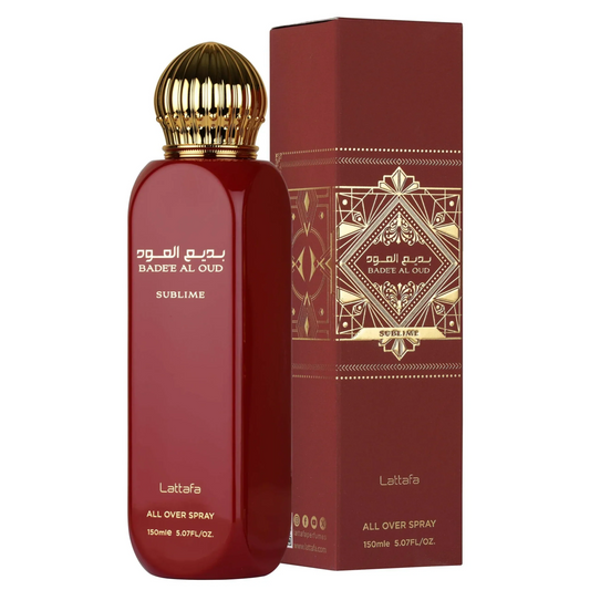 🖤 Spray Corporal Perfumado Lattafa Badee Al Oud 150 ml – Oud Especiado con Carácter