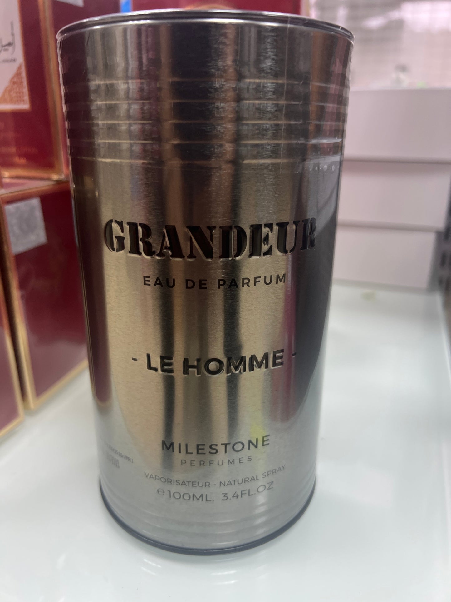 💼 Agua de Perfume Grandeur Le Homme Milestone 100 ml – Frescor Aromático Moderno