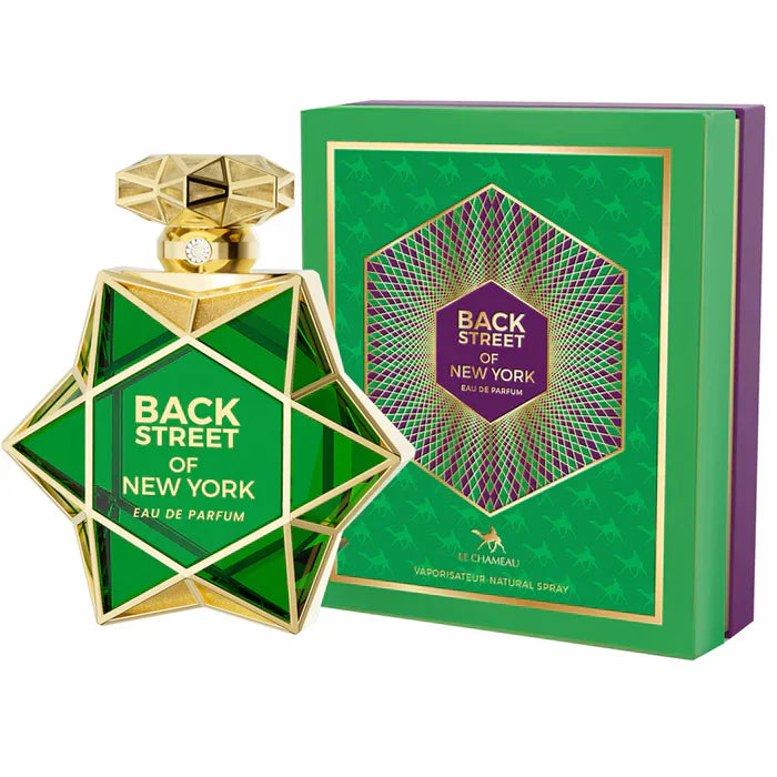 🗽Back Street of New York – Perfume Árabe Unisex Le Chameau (100 ml) · Estilo Ambarado Dulce y Especiado