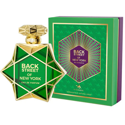 🗽Back Street of New York – Perfume Árabe Unisex Le Chameau (100 ml) · Estilo Ambarado Dulce y Especiado