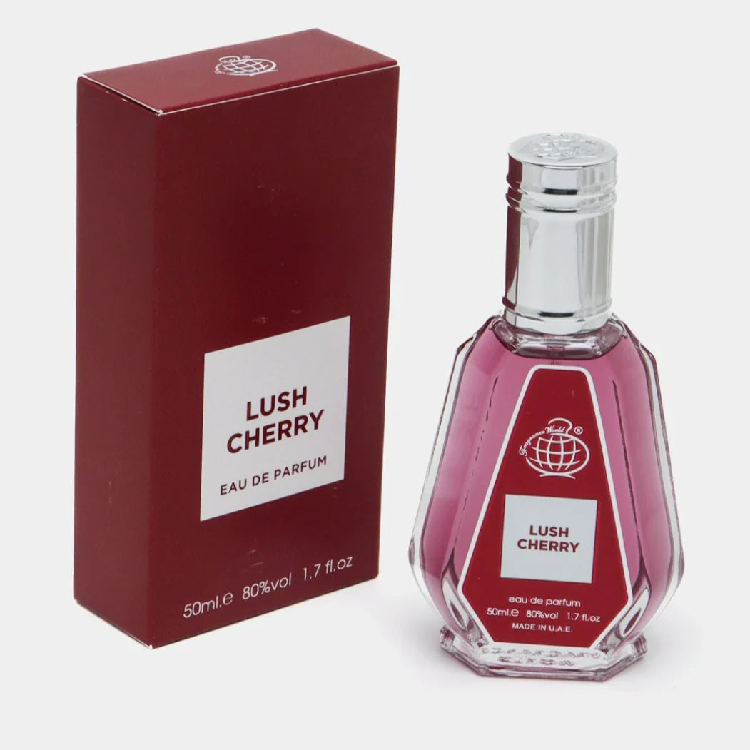 🍒 Lush Cherry – Eau de Parfum 50ml | Perfume Árabe Unisex Dulce, Afrutado y Seductor