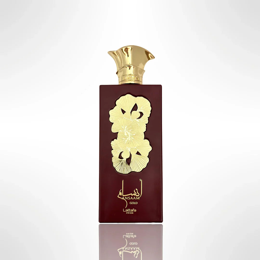✨ Ansaam Gold de Lattafa Pride – Eau de Parfum 100ml | Perfume Árabe Unisex Dulce, Floral y Aterciopelado