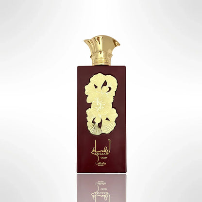 ✨ Ansaam Gold de Lattafa Pride – Eau de Parfum 100ml | Perfume Árabe Unisex Dulce, Floral y Aterciopelado