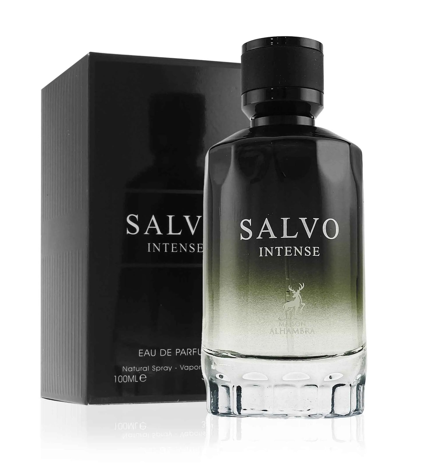 🖤 Salvo Intense – Maison Alhambra (100 ml EDP) · Perfume Árabe Masculino Estilo Dior Sauvage Elixir